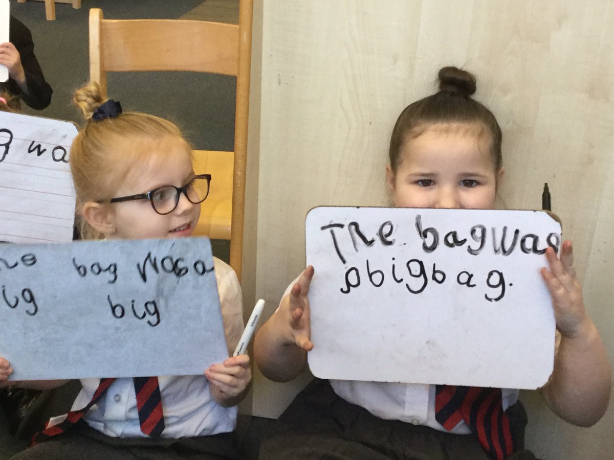RecRAH's tweet photo. Our phonics dictation session. https://t.co/y5agwkdgAT