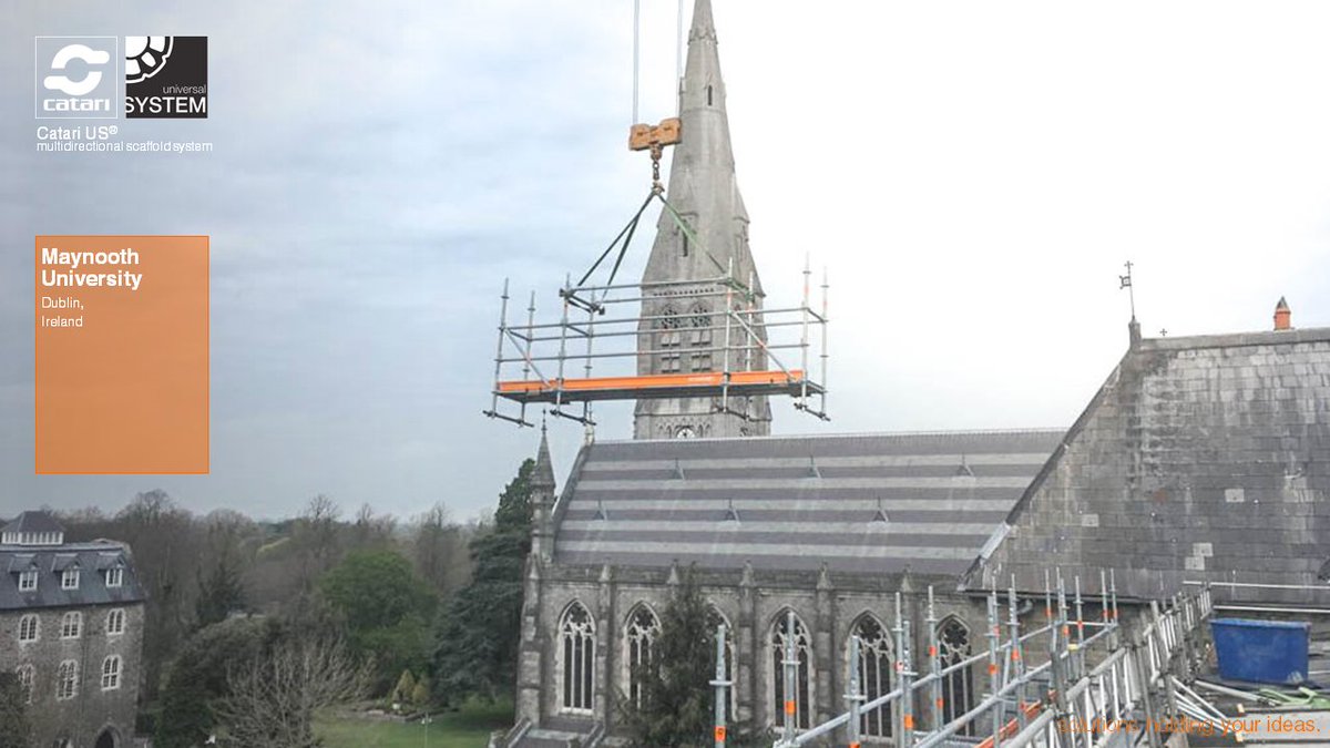 catarigroup's tweet photo. ๐ฎ๐ช National University of Ireland, Maynooth, Ireland.
- Explore the possibilities of Catari USยฎ scaffold at https://t.co/rKZjrnA0hz
- Reach us at +353 (0) 892 341 922
#ireland #catari #maynooth #maynoothuniversity #kildare #scaffold #scaffolding #cranelifting #workingplatform https://t.co/DKmud0l95K