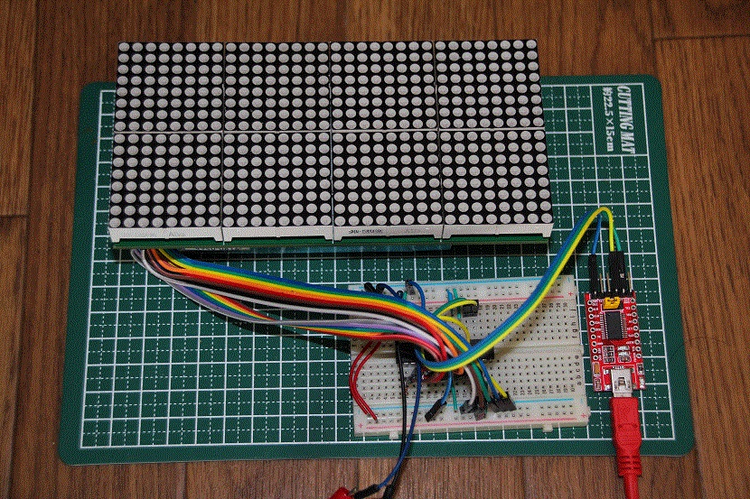 wcinp's tweet photo. 32x16 2色のドットマトリックスLEDでLチカしてみた
PIC24FJ64GAで自作セルフコンパイラのpicle言語を使って実験した
久々にYouTubeにもアップしたよ
#picle #PIC24 #DotMatrixLED
https://t.co/jlLWCpaXjS https://t.co/IQbJkqdfKC