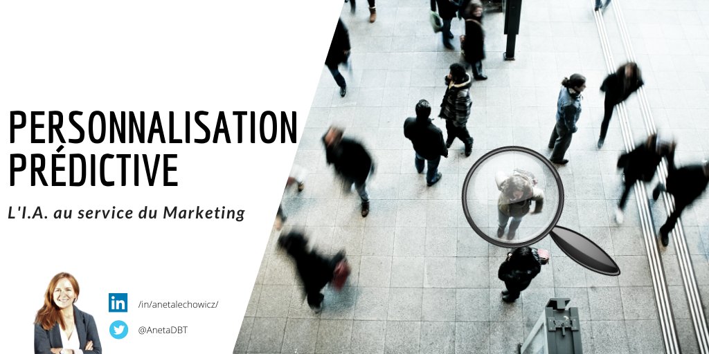 AnetaDBT's tweet photo. Les marques et enseignes peuvent modéliser les comportements d’achats des consommateurs via le marketing prédictif. Le Graal de la relation client individualisée. Pour en savoir plus
https://t.co/hl7MhuwJNf Lisez, partagez et likez! #marketingpredictif #ia #personnalisation https://t.co/ucloaqTwv7