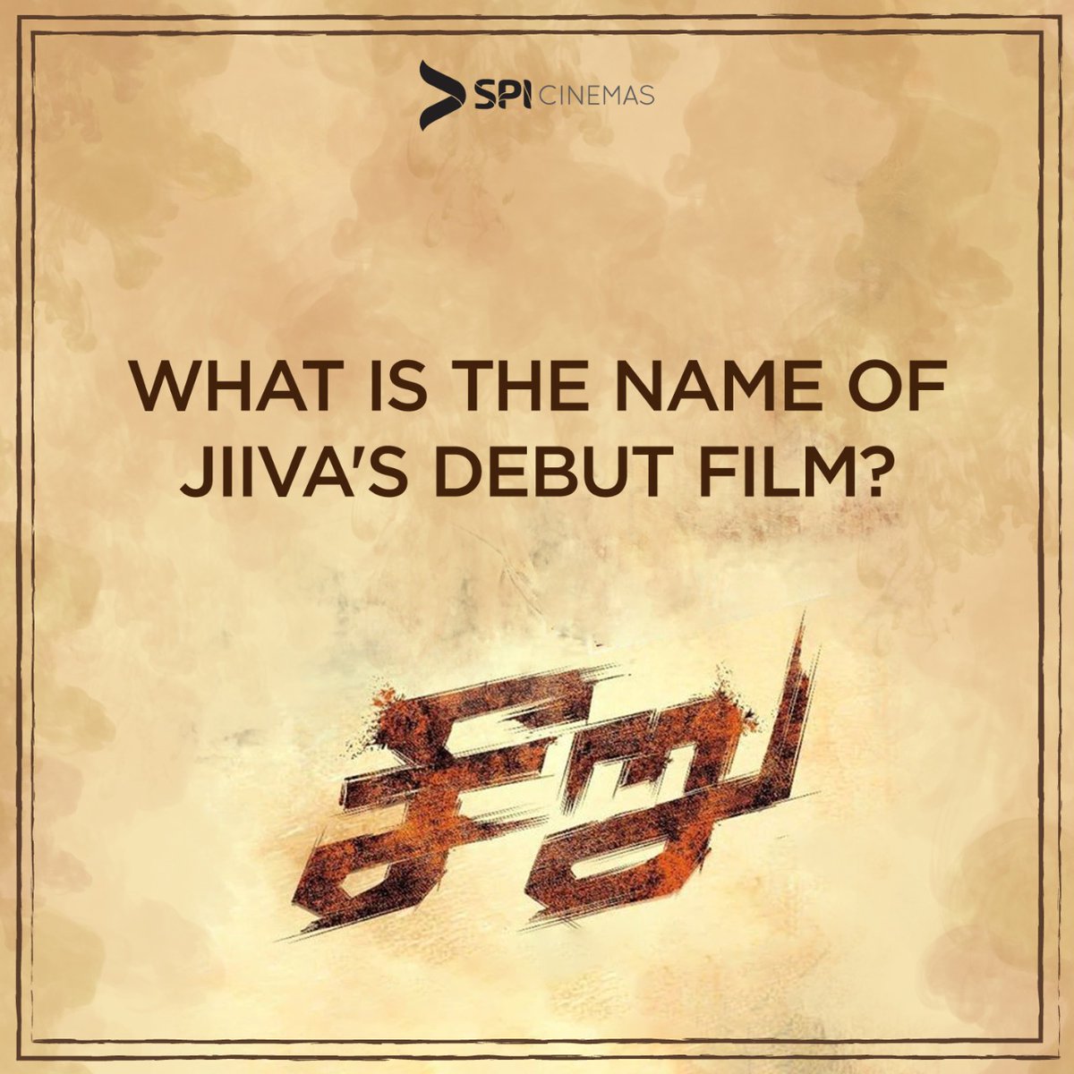 SPICinemas's tweet photo. #ContestAlert
Answer the question, tag 5 friends and make sure you follow the @spicinemas page to stand a chance to win tickets to Seeru! #SPICinemas #Seeru https://t.co/laS3ZRnAd3