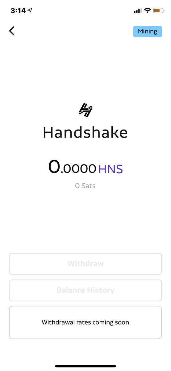 Tech_Examiner's tweet photo. Mining Handshake on my Coinmine One! Not showing any HNS yet but I’m seeing my Sats & $$$ increasing. #coinmine #handshake #hns #cryptocurrency #decentralized #decentralization #crypro #bitcoin #bitcoinminer #cryptocurrencies #coinmineone #cryptominer @coinmine @HNS @farbood https://t.co/KpQzYuKdqd