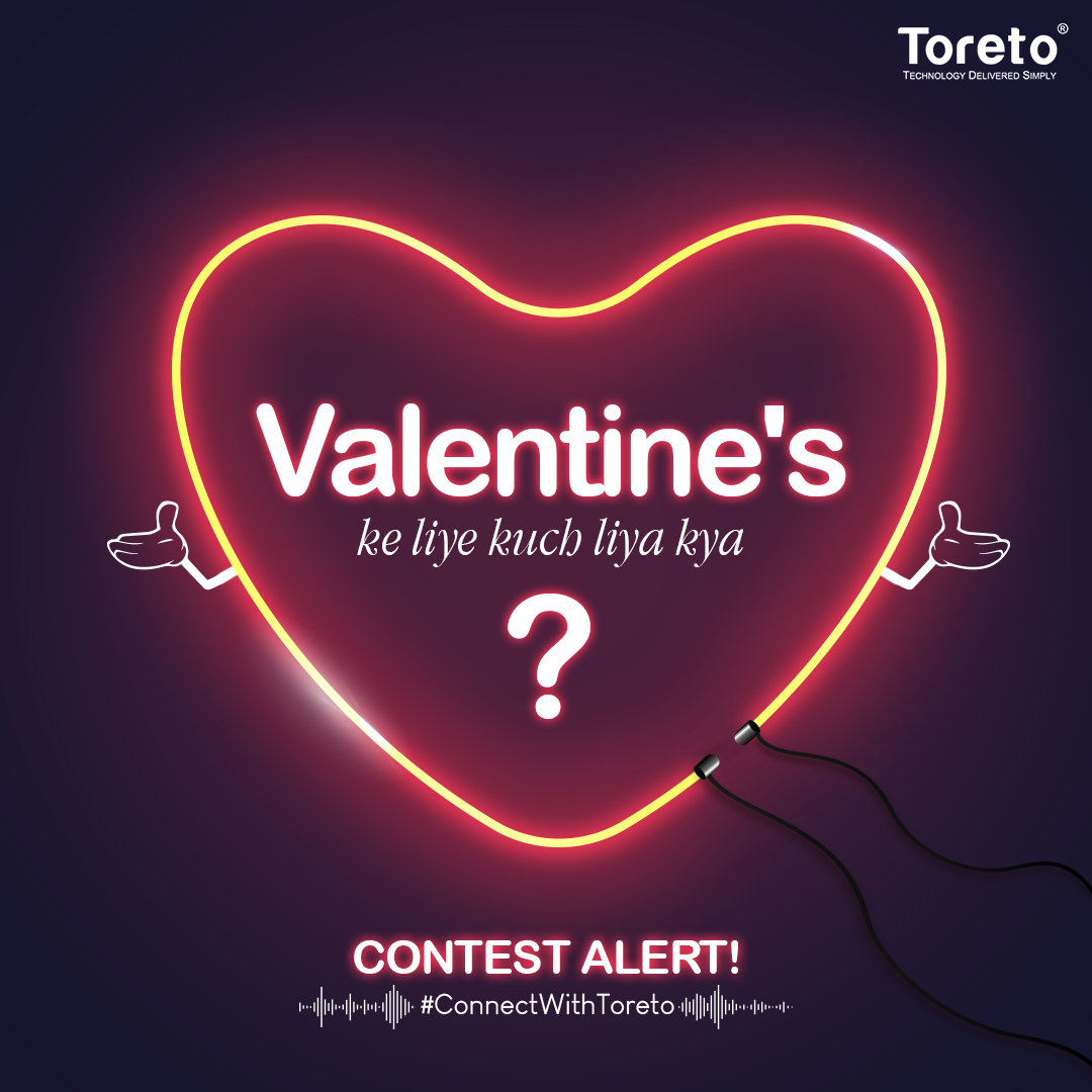 Toreto_India's tweet photo. #ContestAlert
A chance to win big for your special one this valentine's day.
Just share an incident where you forgot to get him/her a V-Day gift &amp; how you dealt w/ the entire situation.
#Contest T&amp;C: https://t.co/9IeucinCsB

#ConnectWithToreto #ValentinesDay #Valentines #GiveAway https://t.co/6sSchO4hT1