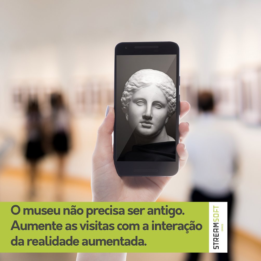 GamesStreamsoft's tweet image. Aumente as visitas do Museu de sua Cidade com a interação da Realidade Aumentada. 

✅Agende uma conversa com o Consultor e solicite uma Proposta.

#realidadeaumentada #tecnologia #streamsoftgames