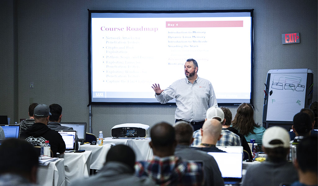 SANSEMEA's tweet photo. #SANSLondon Students, don't forget to attend this evening's SANS@Night talks from 6pm: 

📌 Autopsies - DFIR translated to Medical Devices with @Po1Zon_P1x13

📌 Kerberos &amp; Attacks 101 with @TimMedin https://t.co/fve3xTtNxD