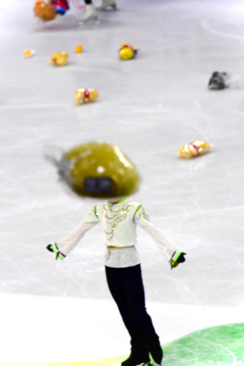 残念！！羽生結弦の写真撮るの下手くそ選手権にて奇跡の1枚現るwww