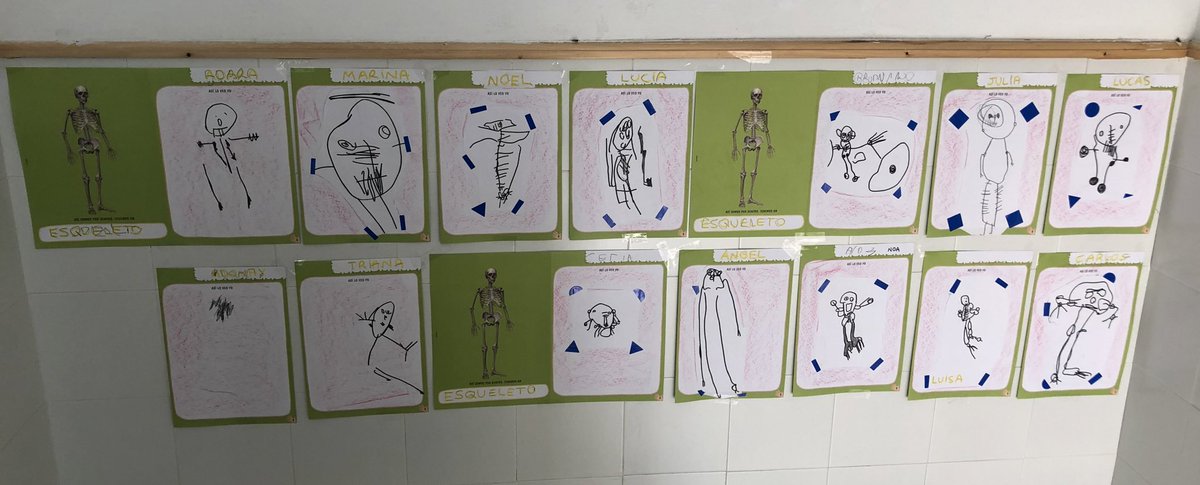 roramirezortiz's tweet photo. Así somos por dentro, así lo ven mis niños 🤓🤓#proyectocuerpohumano #maestrainfantil #aulatresaños @ColeColomera https://t.co/3hmwApW3vW