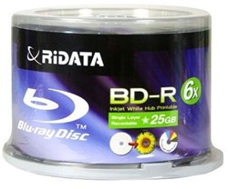 checkoutstoretm's tweet image. 100 Ridata Blu-ray 6X BD-R 25GB Disc White Inkjet Hub $50.95 #FreeShip nigx.net/2JFooFc #Bluray #MediaCase