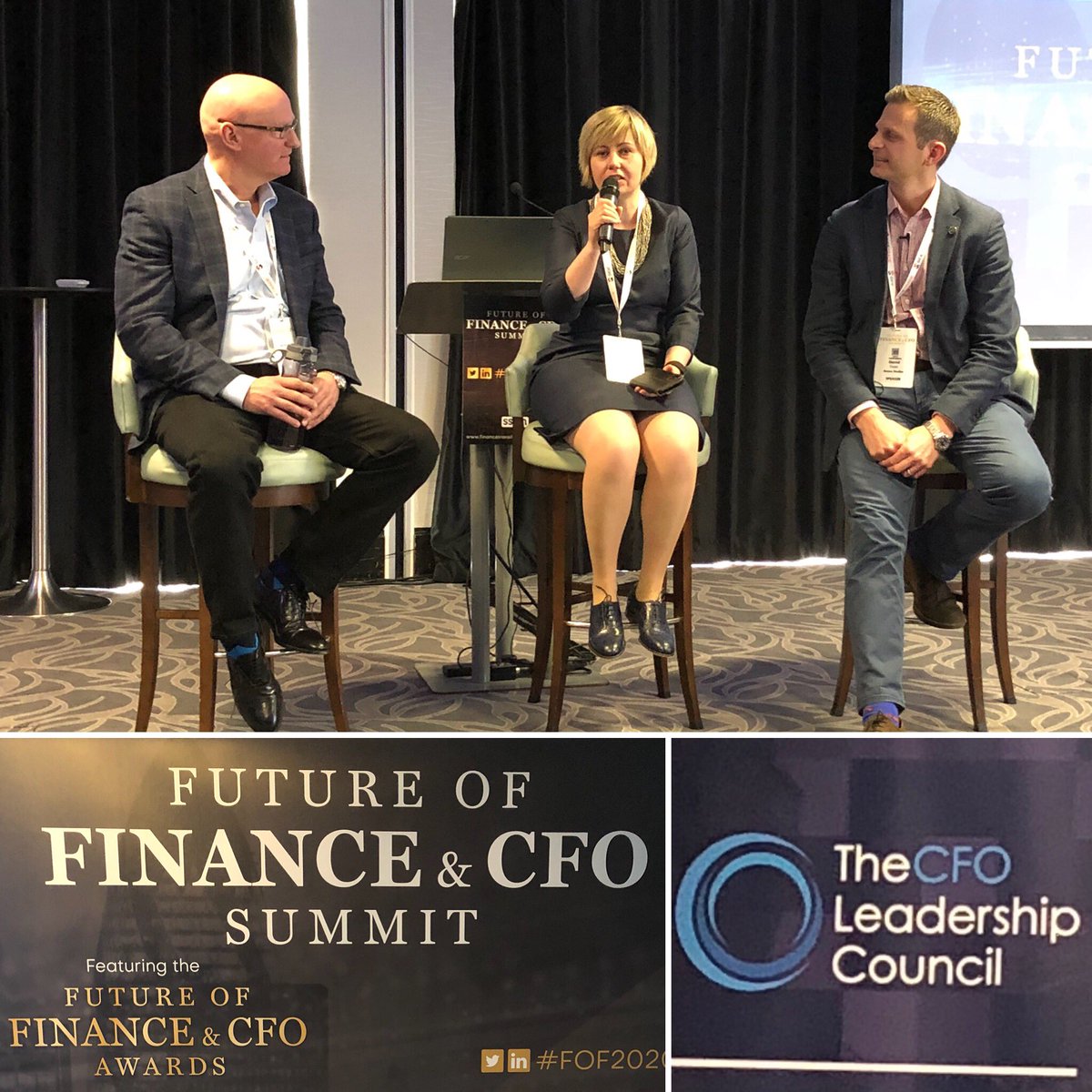 CFOLeader's tweet photo. Our rockstar @Jack_McCullough across the pond! Evolving CFO Role panel. 1st of 3 sessions today! #fof2020 #cfolc #cfoconnect #rockstarcfo https://t.co/MNzopYIVK0