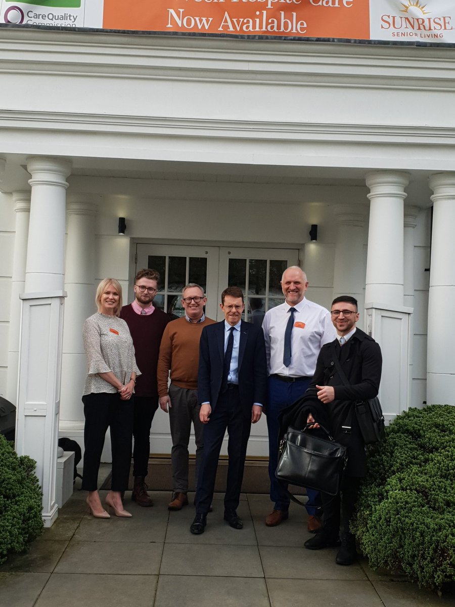 Ted_Rich14's tweet photo. Thank you to the Mayor of the West Midlands @andy4wm for visiting us here at #sunriseofedgbaston . The residents really enjoyed the opportunity to meet you and ask lots of questions. @SunriseSrUK https://t.co/P3vlvhiggL