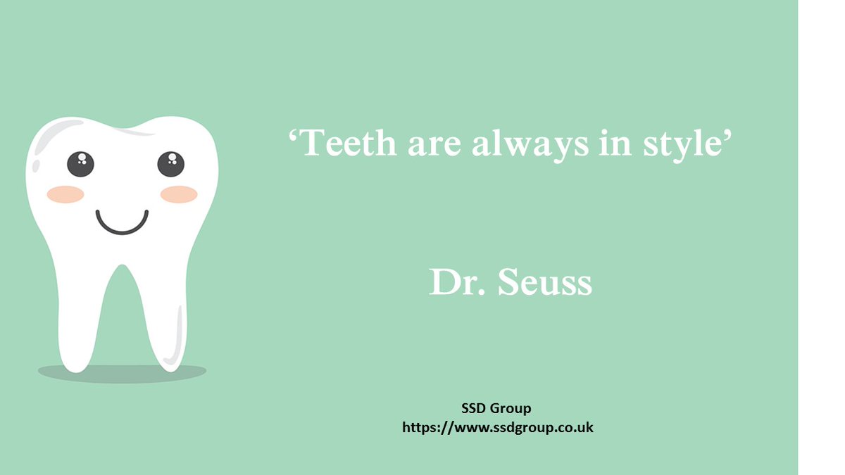 SSDentalService's tweet image. Give us a smile!
#SSDQuality #SSDGroup #SSDMarketing #Smile #Teeth #Dentist #Toothcare
