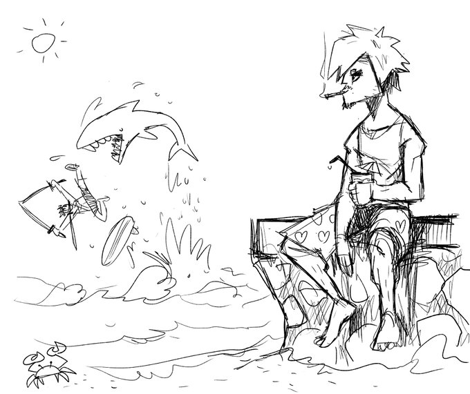 "Sanji and Zoro day at the beach" quick sketch

@wesley2248 