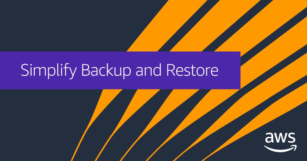 awscloud's tweet photo. Automate backup &amp; restore for hundreds of accounts &amp; instances while focusing on delivering value. Discover solutions to improve your operational efficiencies on AWS. https://t.co/HLwHGTmpK1 https://t.co/6oOkeIXJa3