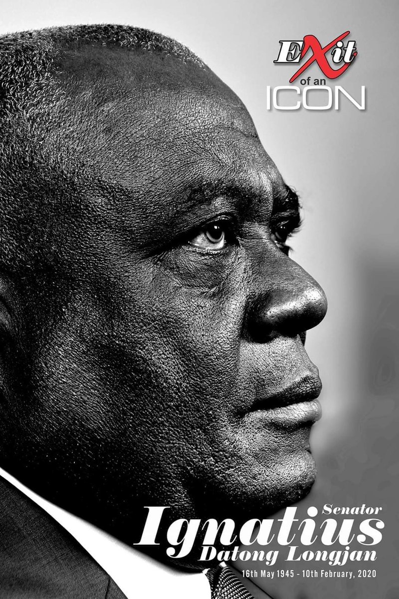 Plateau has indeed lost an icon, Sen. Ignatius Datong Longjang