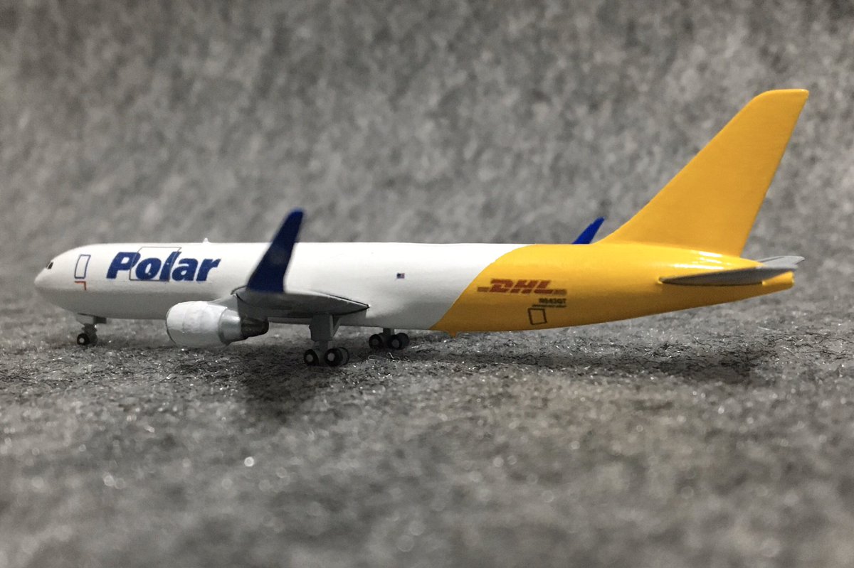 F-toys ANAウイングコレクション5 改造 1/500 Polar Air Cargo B767