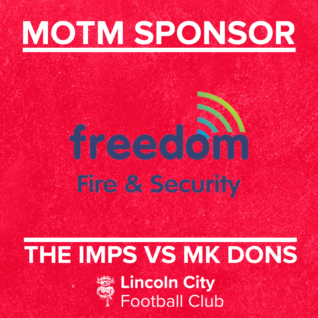 LincolnCity_FC's tweet image. A big thank you to all of tonight's sponsors as the Imps take on MK Dons at @LNER Stadium! #NCSMatchday

🏟 @FirstClassFoot
⚽️ @UniLincoln
🏆 @FreedomFsm