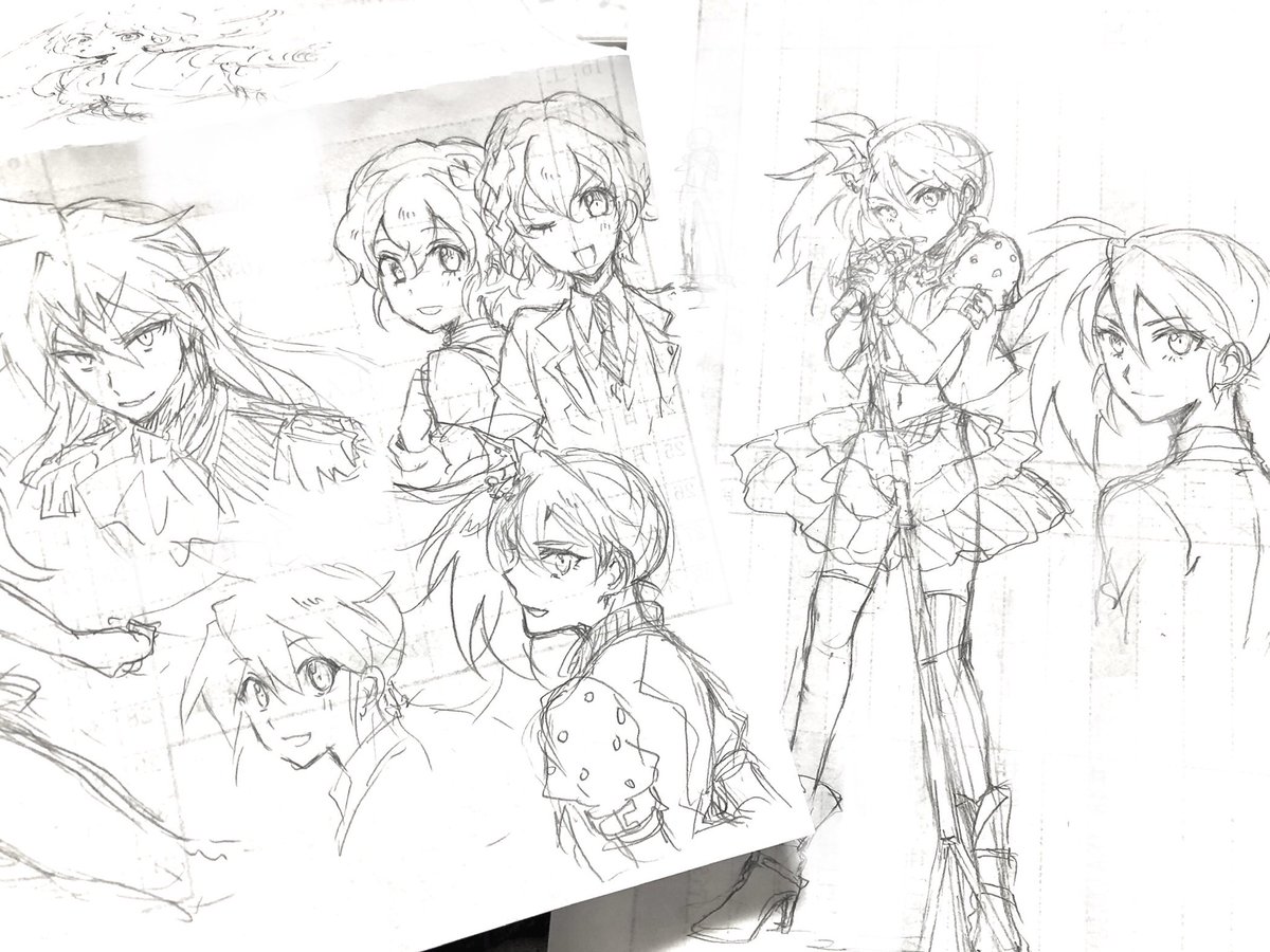 シオンちゃんは 好きな美少年キャラ と思い込んでお顔を描くと上手くいくということ みかみ 9 4欠席の漫画