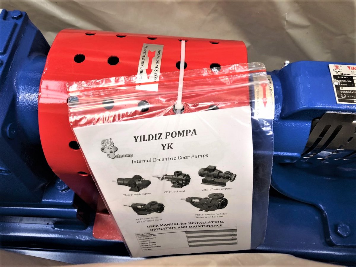 Tapflo UK recently supplied a customer with a Yildiz 3 Inch Internal Eccentric Gear Pump for handling soybean oil.  

It was sized to achieve flows of 30 m3/hr, 3 bar pressure and finished in heavy-duty Cast Iron material.

For all your Pump enquiries, call us on 02380 252 325