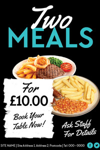 Get more people during the lunchtime rush by showing off your meal offers with our artwork at print2pubs.com. 

#lunch #food #menus
