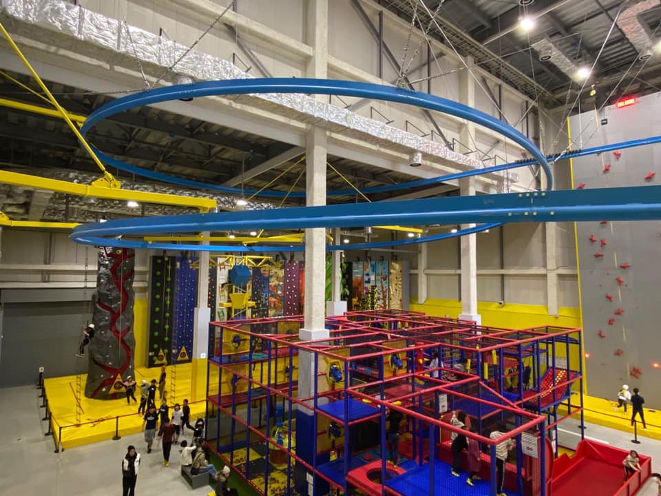WalltopiaActive's tweet photo. Last week we were at Fukuoka, Japan with our clients from @TAITO where children and adults are enjoying #ropescourse, #funwalls and #rollglider. We are so proud and happy to see how successful the project is. https://t.co/JUdj86EXru https://t.co/pIjxW3Dccm