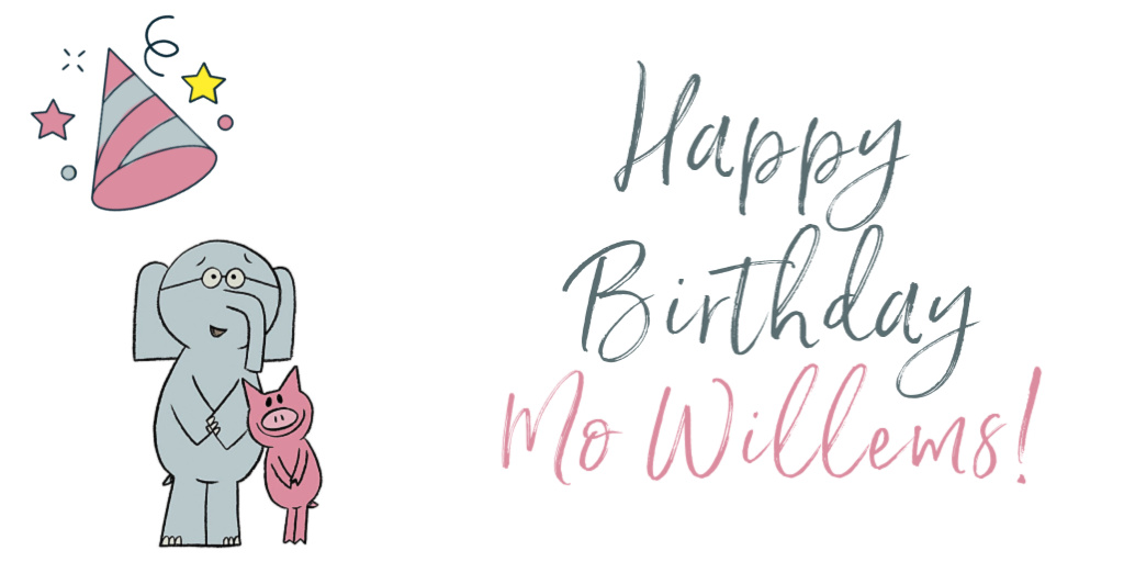 One of our all time fave children\s authors! Happy birthday Mo Willems!  