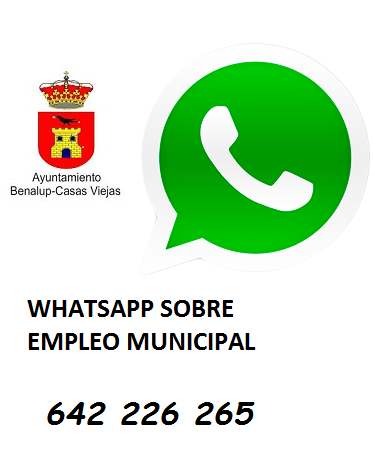 AytoBenalupCV's tweet photo. El canal de Whatsapp municipal de empleo, nominado a la XII Edición del Premio Progreso #Benalup #NuevasTecnologías #Empleo #RecursosHumanos https://t.co/YpDsYmlUyb https://t.co/tprB9ksUhu