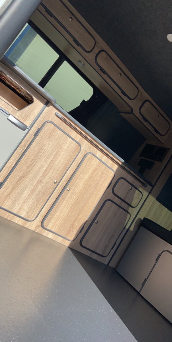 convertyourvan's tweet photo. Transit Custom Converted in 2 weeks! Windows Curtains, Side conversion with a 40L fridge PMS system Rock &amp; Roll M1 Crash tested bed Smev Sink and Hob Internal Gas Package. 

Contact us For More Offers:
convertyourvan@live.co.uk https://t.co/G3bhT9NukQ