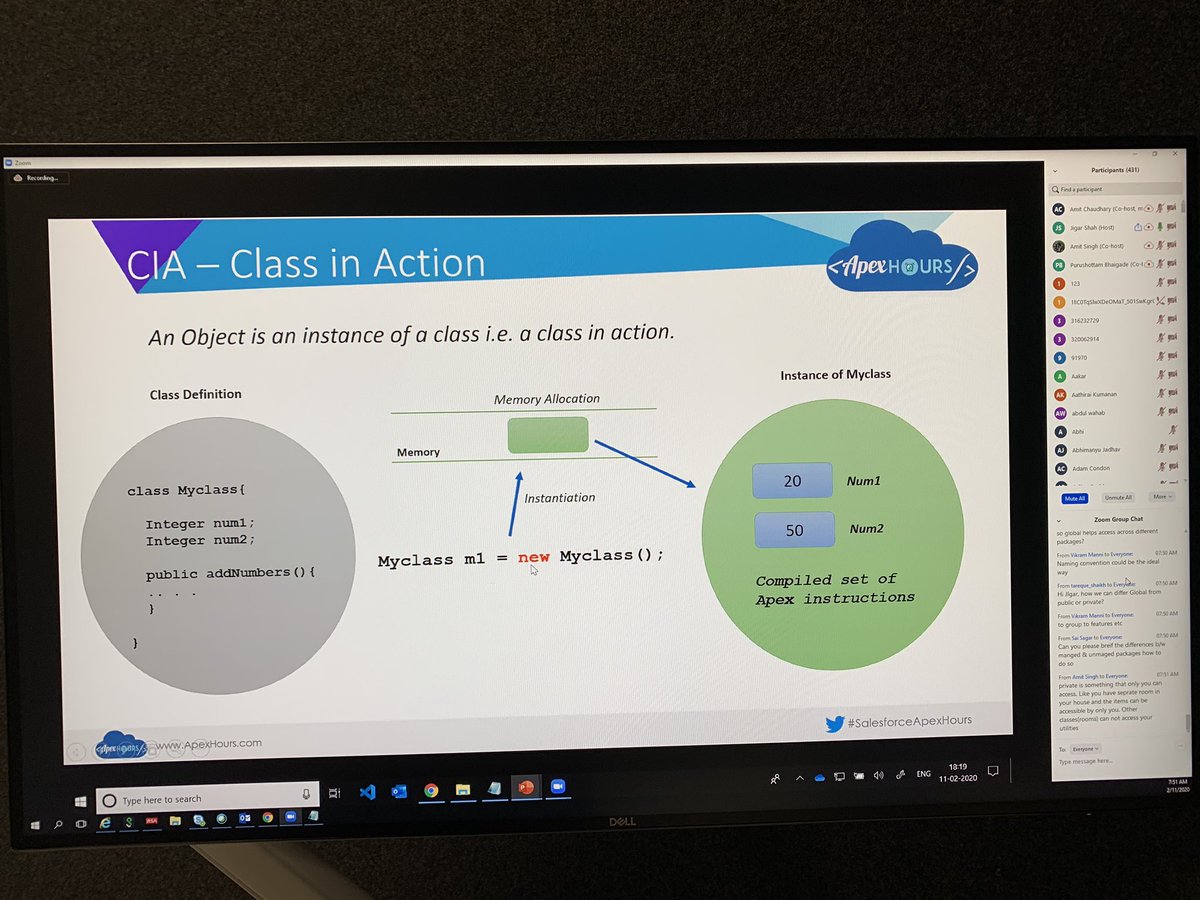 amit_sfdc's tweet image. @jigarshah189 is on 🔥 in @ApexHours day 2 session. Glad to see approx 500 participants. #ApexHoursDev #SaleforceApexHours