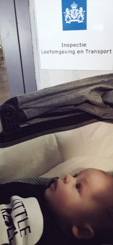 Samen met de kleine dame langsgeweest op het werk #ILT