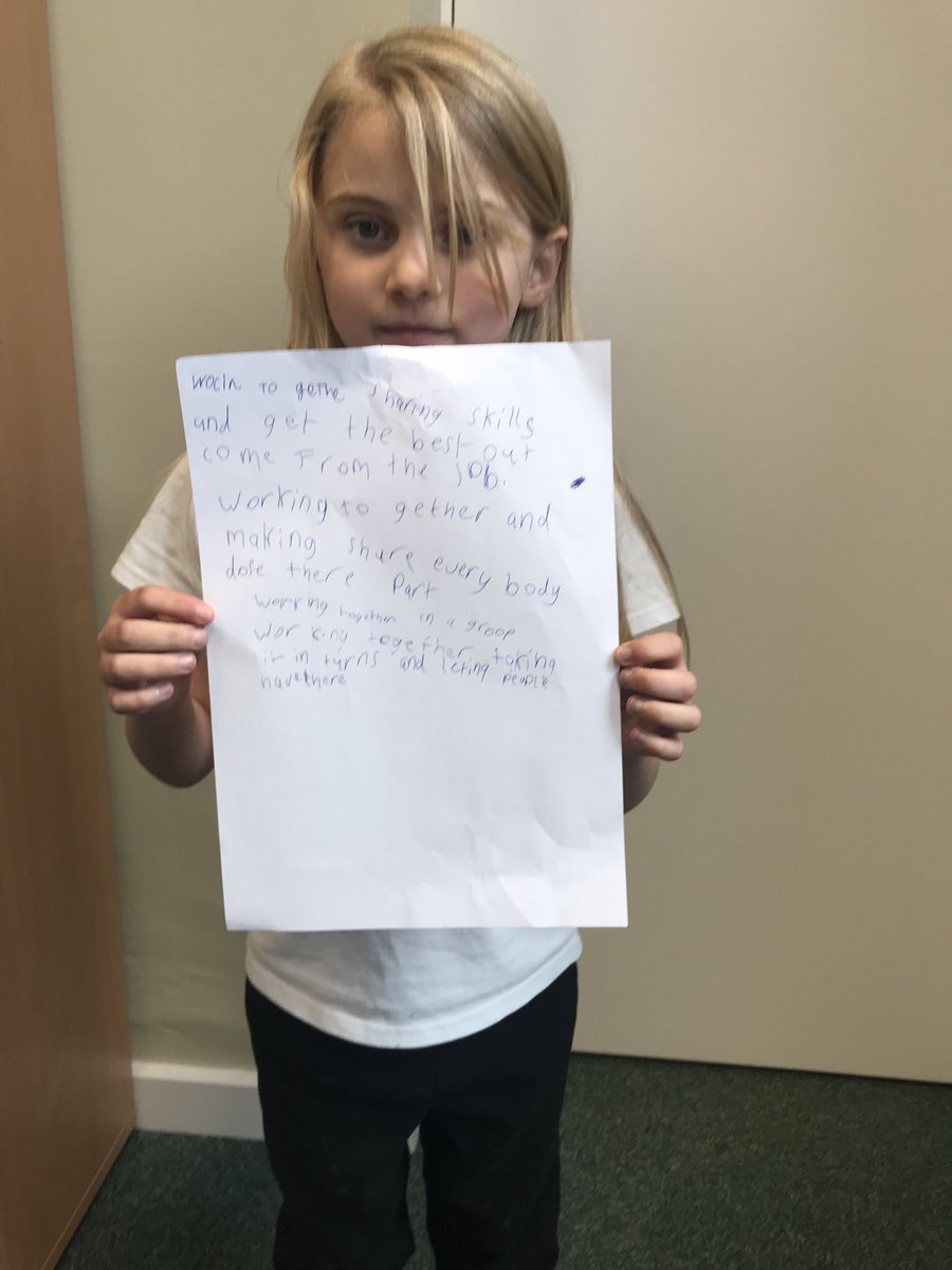 NewSwannington's tweet photo. Faith has been working hard finding out what respect and teamwork mean in our school! #characterlearning https://t.co/xJsa8jbNgR
