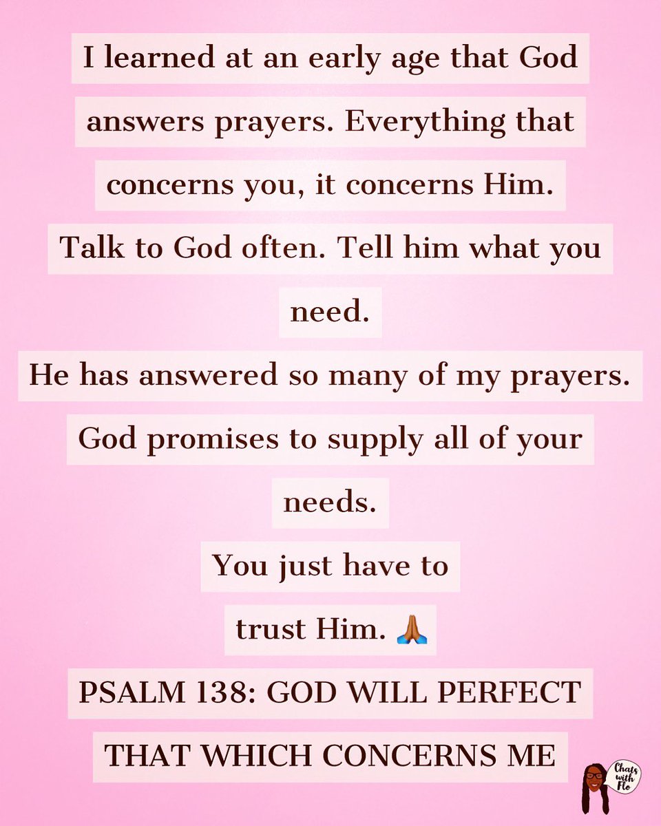 Florenc63008536's tweet image. God is concerned about everything that concerns you. Trust in Him. 🙏🏾

#selfdevelopmentjourney #selfdevelopmenttools #selfimprovements
#personaldevelopment #motivation #personalgrowth #inspiration #succes  #courageouswomen #chatswithflo