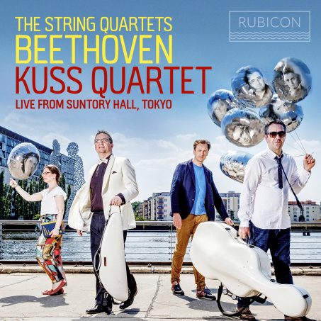 KD Goette (@kdgoette) on Twitter photo ❗️ CD Release in March 2020 ❗️
Recorded live in Tokyo’s #SuntoryHall in the space of only three weeks, the #KussQuartett has recorded the complete #Beethoven quartet cycle 😊 #rubiconclassic #nipponmusicfoundation ❗️ CD Release in March 2020 ❗️
Recorded live in Tokyo’s #SuntoryHall in the space of only three weeks, the #KussQuartett has recorded the complete #Beethoven quartet cycle 😊 #rubiconclassic #nipponmusicfoundation