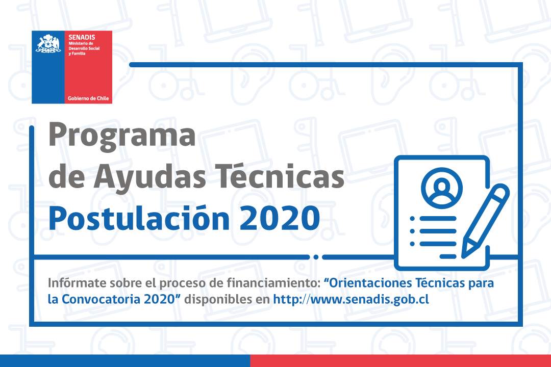 MDSValparaiso's tweet photo. 📅 Hasta el 28 de febrero de 2020 hay plazo para postular al Programa de #AyudasTécnicas2020 ¡No lo dejes para último momento!
Conoce todos los requisitos y orientaciones técnicas en    👉https://t.co/o8W76duIeG https://t.co/Qigypmu6nH