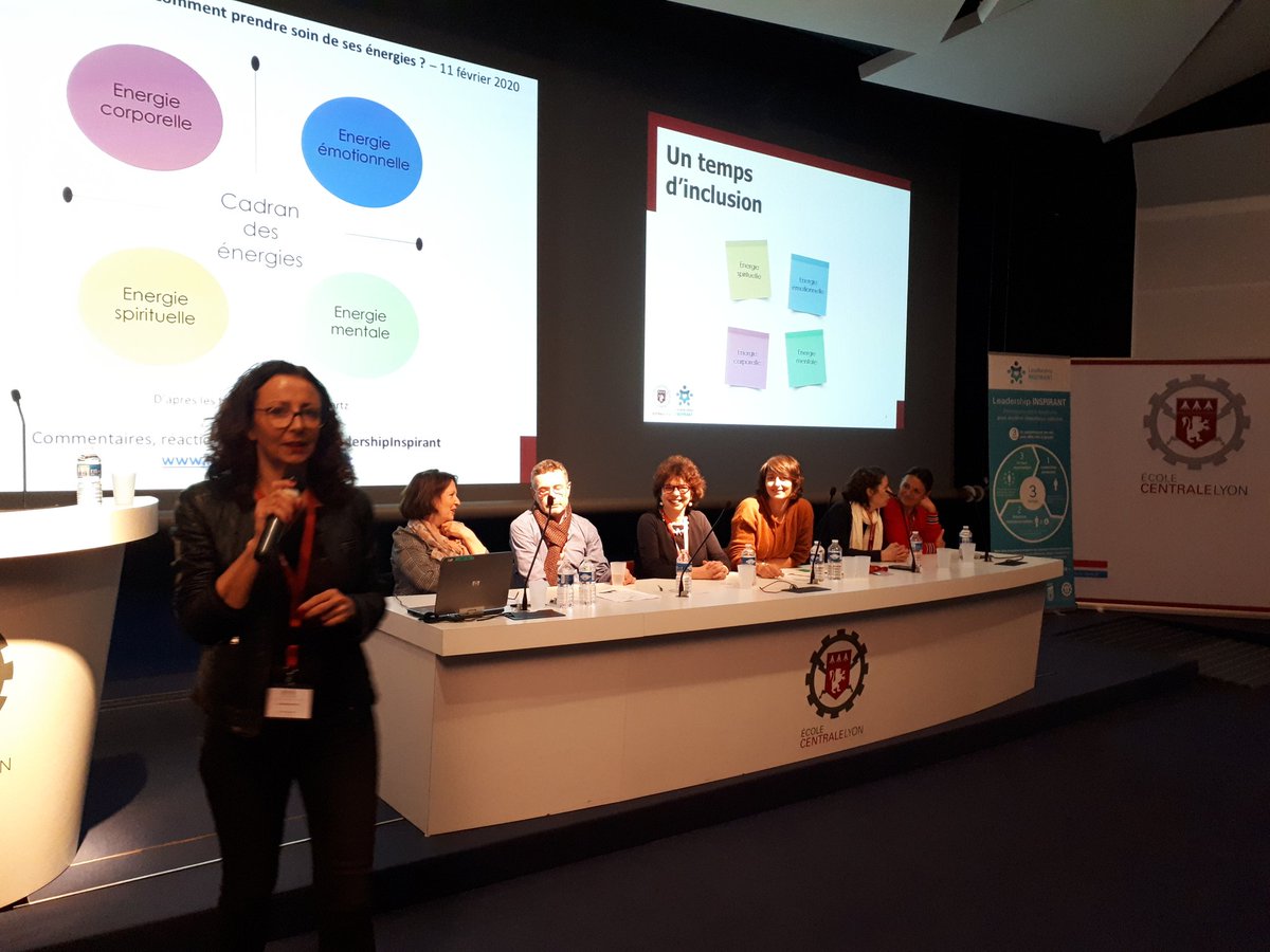 VeroBillat's tweet photo. 175 participants à la conférence #leadershipinspirant de @CentraleLyon sur "Pourquoi &amp; comment prendre soin de ses énergies ?" https://t.co/SjrKP7vKJO