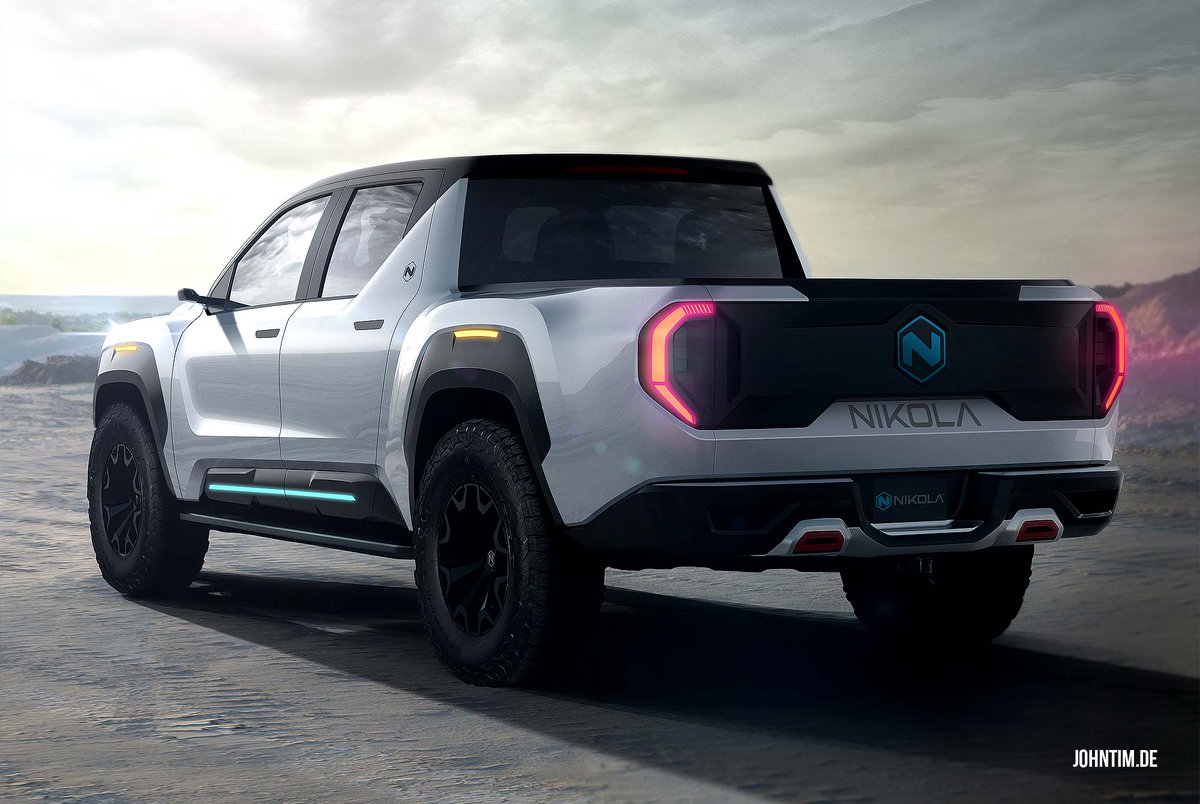 Johntim De Allrad Kultur Seit 17 V Twitter The Real Tesla Sorry Nikola Electric Pickup But Wait 906 Hp Peak 455 Hp Permanent 1000kms Range And Hybrid With H2 Hydrogen No