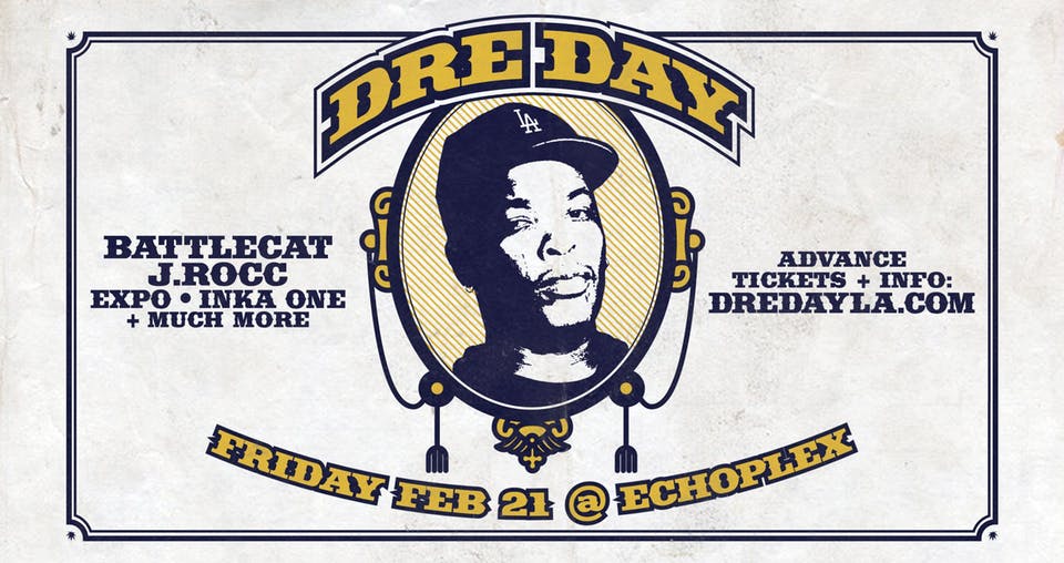 RT + follow to win tickets to <a href="/DreDay_LA/">Dre Day Los Angeles</a> at <a href="/TheEchoLA/">The Echo + Echoplex</a> on 2/21! #FreeTicketTuesday