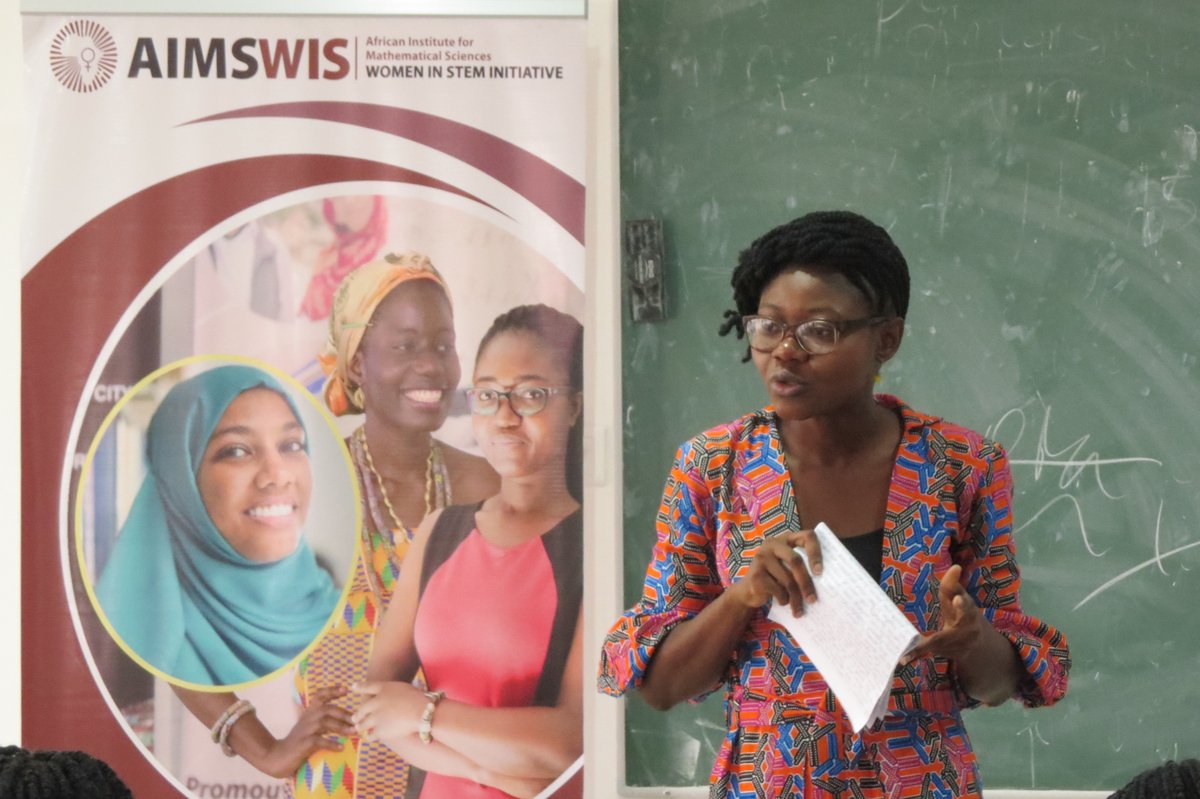 AIMSGhana's tweet photo. Happy International Day of Women in Science from @AIMSGhana to all ladies in STEM! 

"If you educate a man you educate an individual, but if you educate a woman you educate a family (nation)." -- African proverb 

#IDWGS2020 #IDWGS https://t.co/JvfzDTwGzR