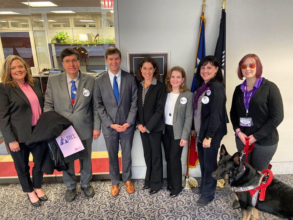 techncolorzebra's tweet photo. Thank you @johncornyn and Patrick for being such a gracious hosts and hearing us out on the important issue of increasing the number of Headache Specialists! We hope you’ll be supporting #S2892 #headacheonthehill #headacheonthehill2020 #hoh2020 #gunnertheservicedog #slsdgunner https://t.co/79lS84AmcO
