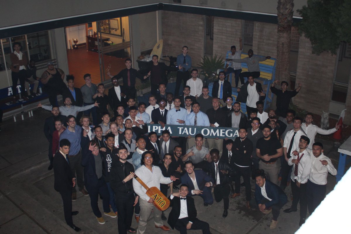 With Spring 2020 Rush, Alpha Tau Omega: Epsilon Chi has drafted the Phi Pledge Class! This group of gentlemen show incredible talent across the board and we can not wait to get the semester started 🏆📈🔥 #weSTILLoutchere #STUDs