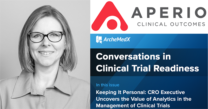 AperioClinical's tweet photo. Check-out this recent interview between @Archemedx's Kelly Ritch and @AperioClinical's @SuzKincaid as they discuss industry challenges and the promise of #clinicaltrialanalytics to optimize trial efficiency #clinicaldevelopment #predictiveanalytics https://t.co/F4S7rV7fFa https://t.co/3WZ2mOdaGL