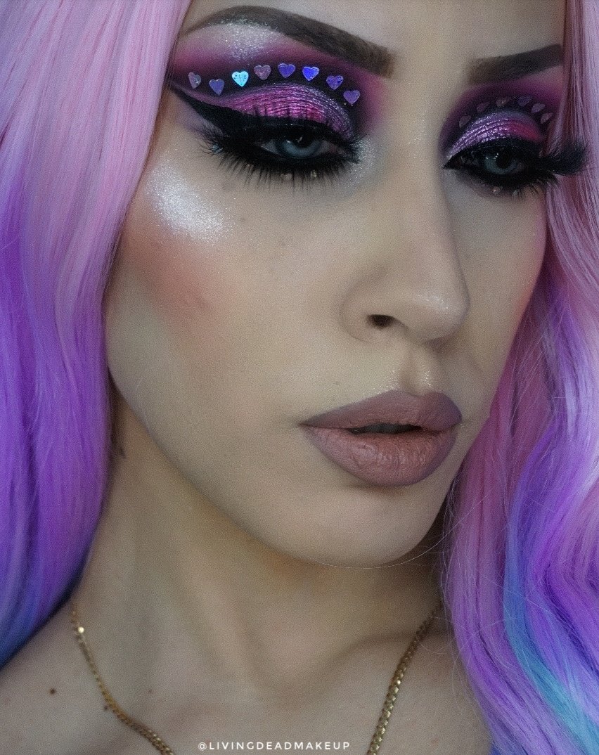 LIVING DEAD MAKEUP (@livingdeadmua) on Twitter photo Recreated one of @norvina1 looks but i made it #Valentine day themed and darker 💜.
<a href="/ABHcosmetics/">Anastasia Beverly Hills</a> <a href="/amrezy/">Amra Olević Reyes</a> palette dipbrow pomade & snowflake highlight
<a href="/ColourPopCo/">ColourPop Cosmetics</a> hopeless romantic glitterally obsessed glitter #makeup #mua #norvina #abhxamrezy #beauty Recreated one of @norvina1 looks but i made it #Valentine day themed and darker 💜.
<a href="/ABHcosmetics/">Anastasia Beverly Hills</a> <a href="/amrezy/">Amra Olević Reyes</a> palette dipbrow pomade & snowflake highlight
<a href="/ColourPopCo/">ColourPop Cosmetics</a> hopeless romantic glitterally obsessed glitter #makeup #mua #norvina #abhxamrezy #beauty