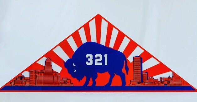 3D printed Buffalo Bills sign! Multi-color, multi-layer, multi-cool!. #3dprintedsigns #logo #logodesign #3d #logomaker #branding #buffalobills #cityscape #signage #industrialdesign #3dprinter #3dprintingservice