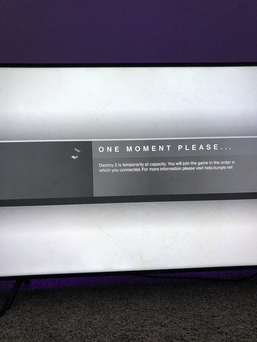 Ragezilla_Ryan's tweet photo. @BungieHelp @Bungie what the hell is this?! Got kicked out of a nightfall just to get put into a queue to log back into the game??Sweet... https://t.co/Op4PKB6wra