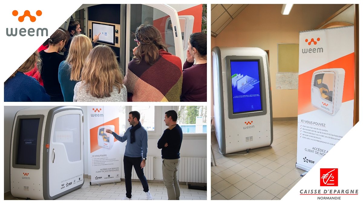 Caisse D Epargne Normandie On Twitter Lillebonne Villedevernon Harasdupin1 Weem Innovation S Installe Dans Toute La Regionnormandie Fidele A Notre Engagement De Proximite Nous Luttons Contre La Fracture Numerique Avec Cette Weem