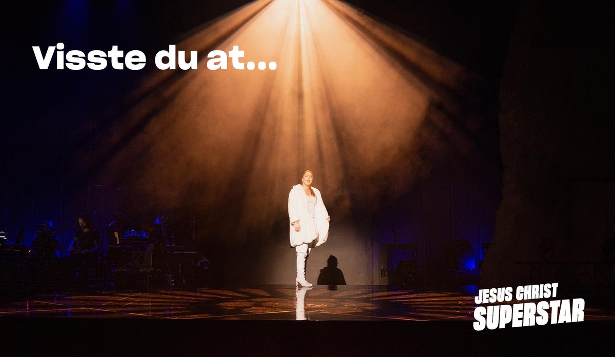 Visste du at... 
Rollen som Maria Magdalena har blitt spilt av kjente artister som Abbas Agnetha Fältskog i Sverige (1972) og Spice Girls' Melanie C i London (2012)?

Nå er det vår egen stjerne Silje Lundblad som spiller Maria Magdalena

#jesuschristsuperstar