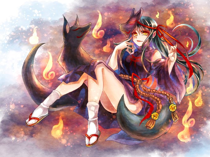 狐の女の子のtwitterイラスト検索結果 古い順