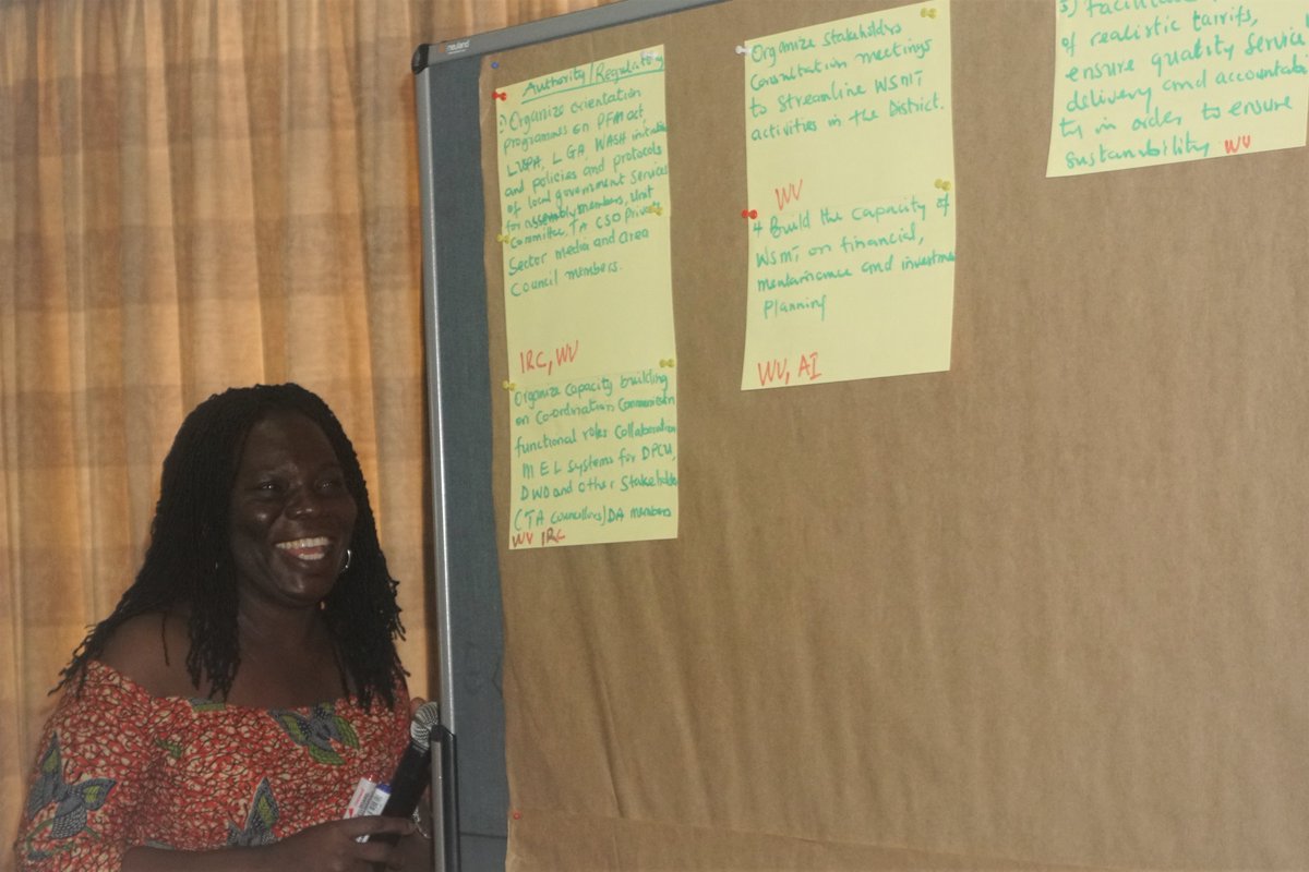 abuwumbei's tweet photo. Akosombo, Ghana, Feb.7, 2020: Asutifi North Safe Water Strategy partners'- @IRCWASH @Aquaya WVI, @Network_Centric  meeting ends with a review of 4 study documents, reflections on the partnership performance, sharing of stories of change &amp; conferring on joint Action Plans for 2020 https://t.co/v4fDwhnwTF
