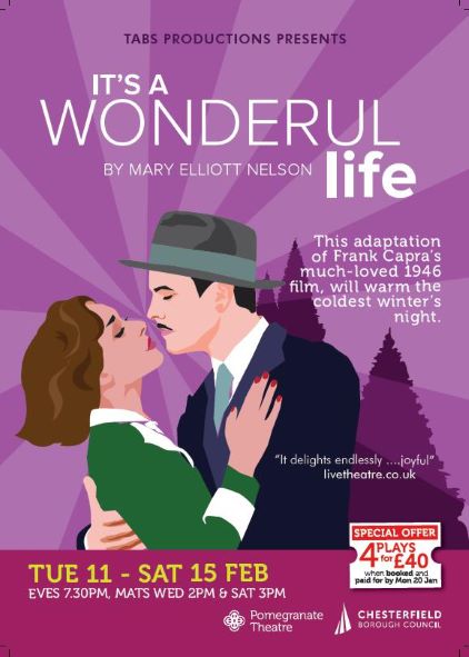It'll be a wonderful 1st night for #ItsAWonderfulLife <a href="/Cfieldtheatres/">ChesterfieldTheatres</a> tonight, last in this year's #SpringPlaySeason on till Sat 15 Feb - #heartwarming #movie #livetheatre - make sure you share it! <a href="/TabsProds/">TABS Productions</a> <a href="/nelsonbrowne/">NBM Ltd 💙</a> @sozwynne <a href="/LordDavidMartin/">David Martin</a>