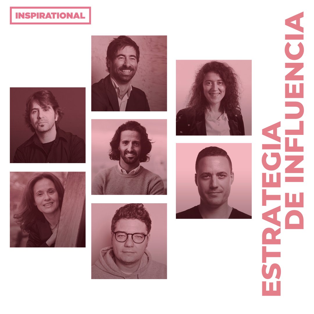 Este lujo de jurado será el encargado de valorar las piezas inscritas en la categoría 'Estrategia de Influencia' de Inspirational20. ¡Inscribe la tuya antes del próximo 6 de marzo! inspirational.es/premios/ #Inspirational20