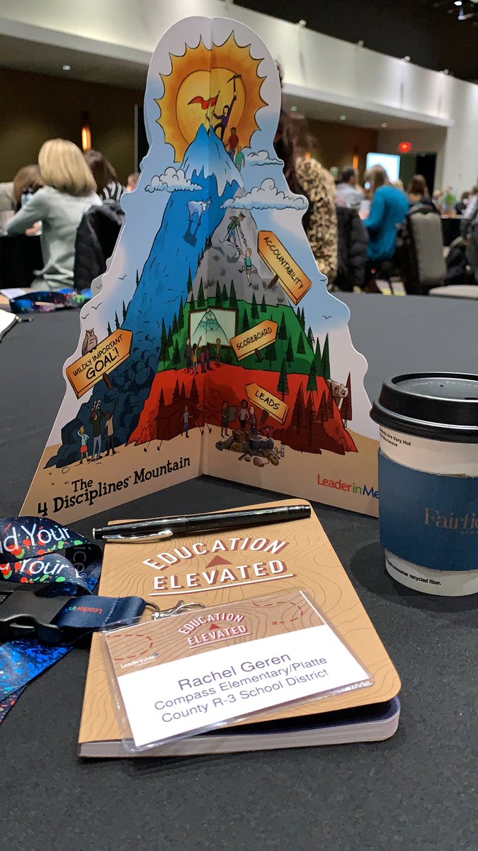MrsGerenPC's tweet photo. So excited to kick off a day of learning at the Leader in Me Symposium! #educationelevated #LIM https://t.co/F3Cvm5ycEa